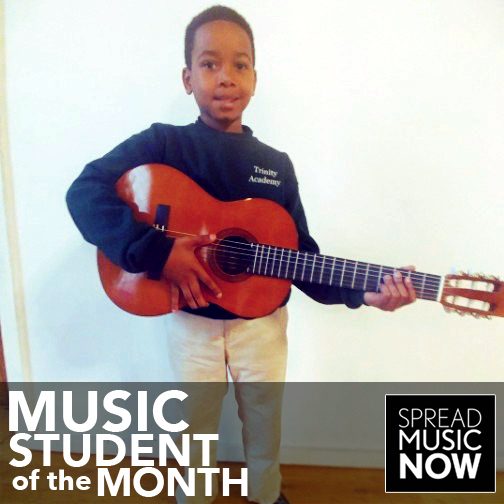 Marcuz July Music Student of the Month